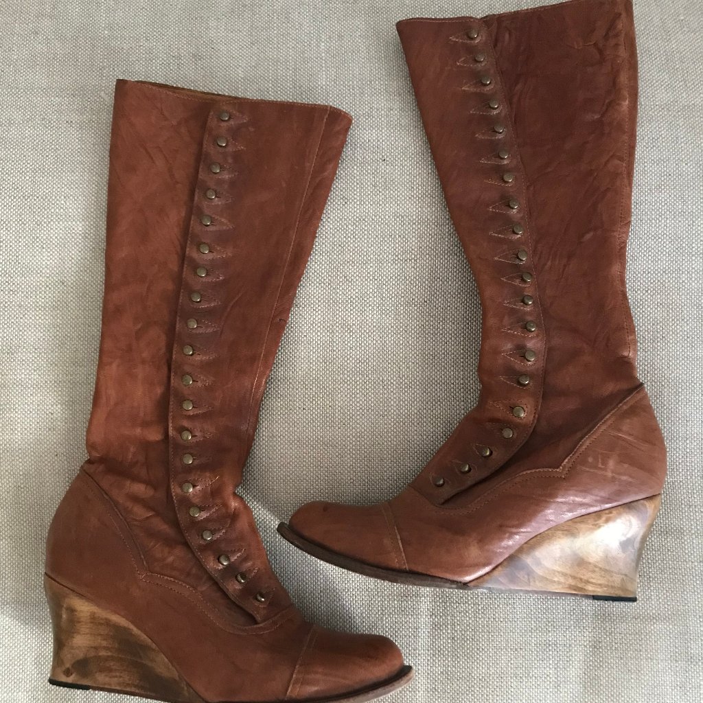 Calleen Cordero Wedge Tall Boots